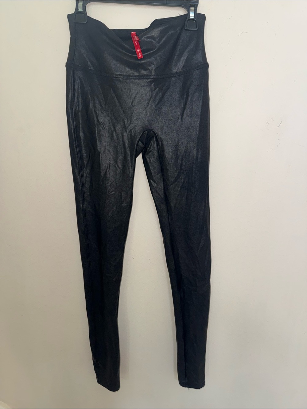 SPANX Faux Leather Leggings S